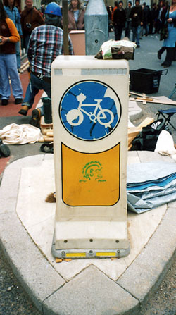 cycle lane abuse